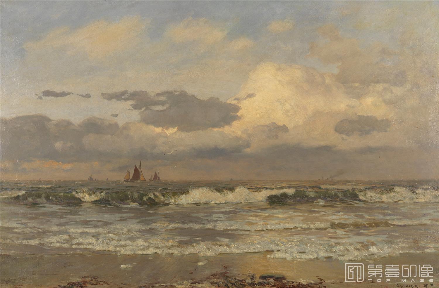 油画-19世纪世界风景油画精选-2152