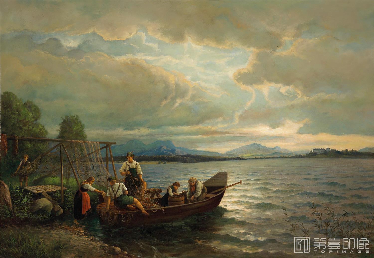 油画-19世纪世界风景油画精选-2230