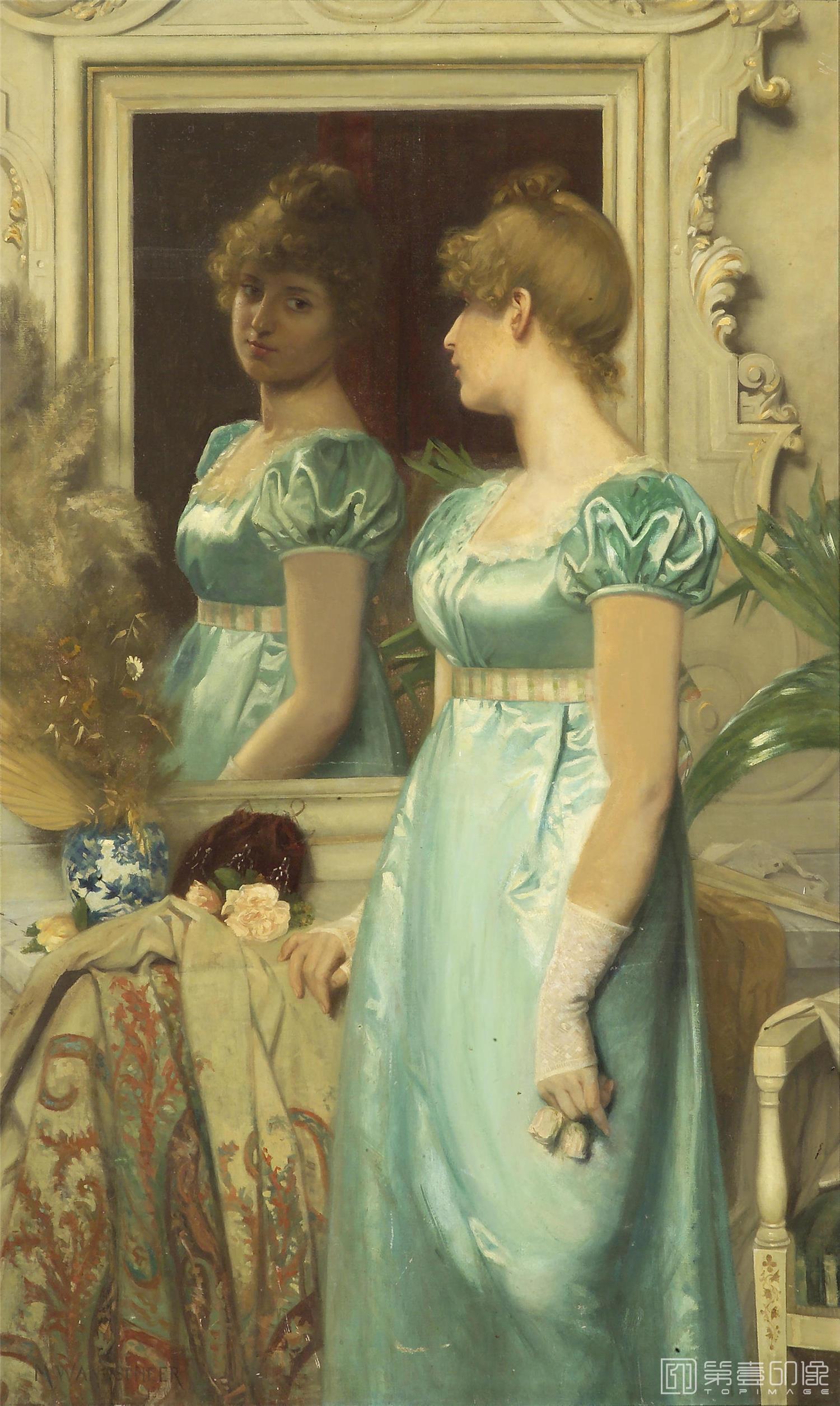 油画-19世纪欧洲宫廷油画精选-0773