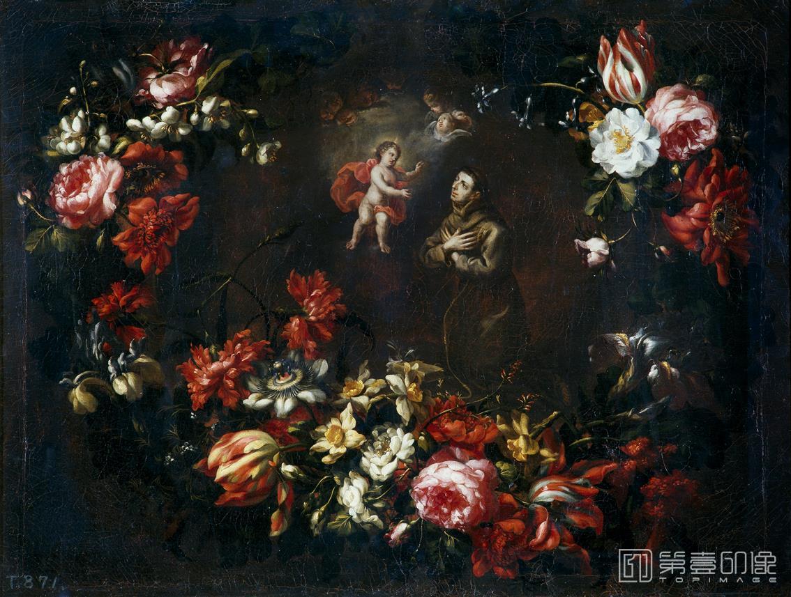 油画-花之王者-古典花卉油画集-405
