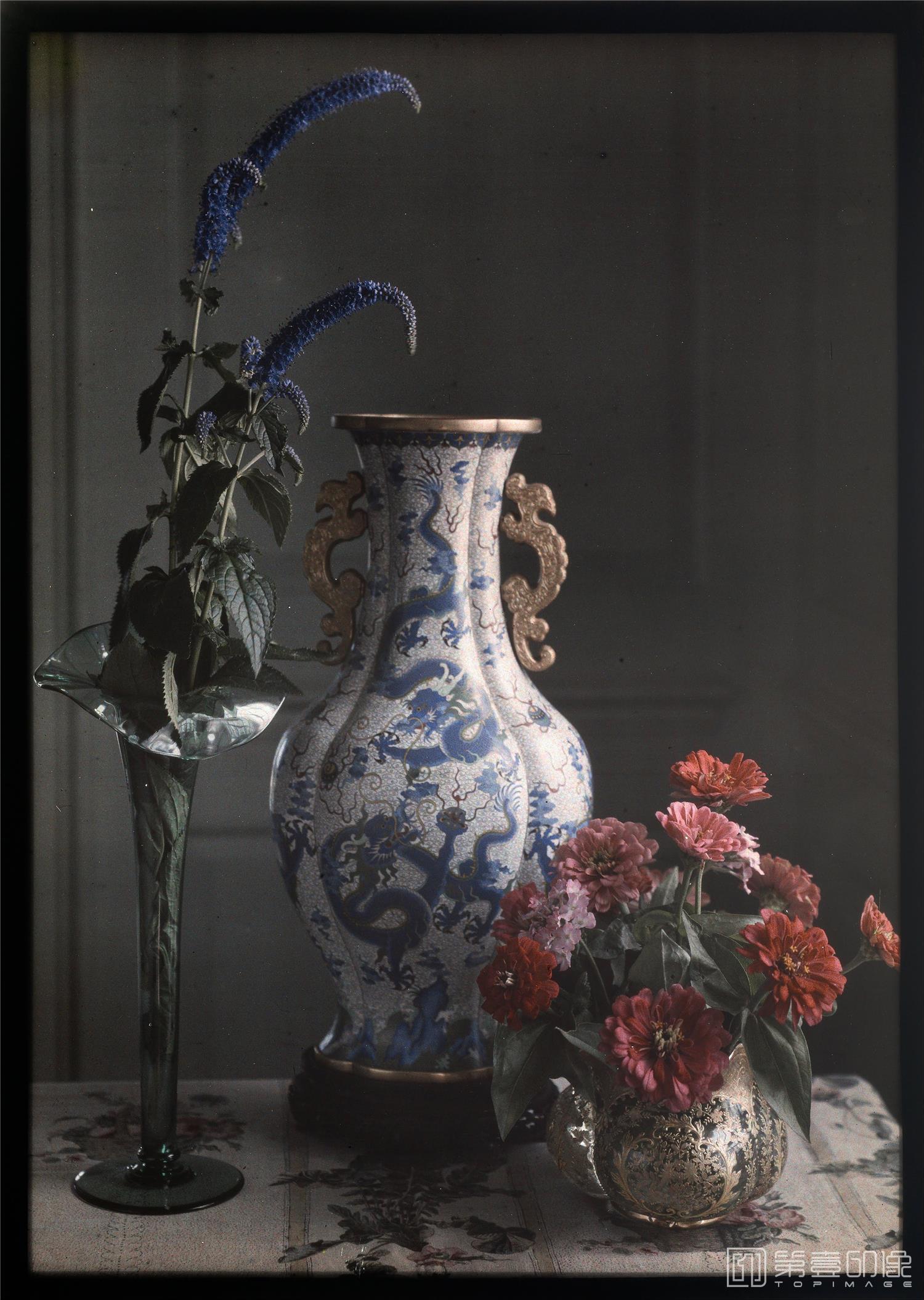 油画-花之王者-古典花卉油画集-500