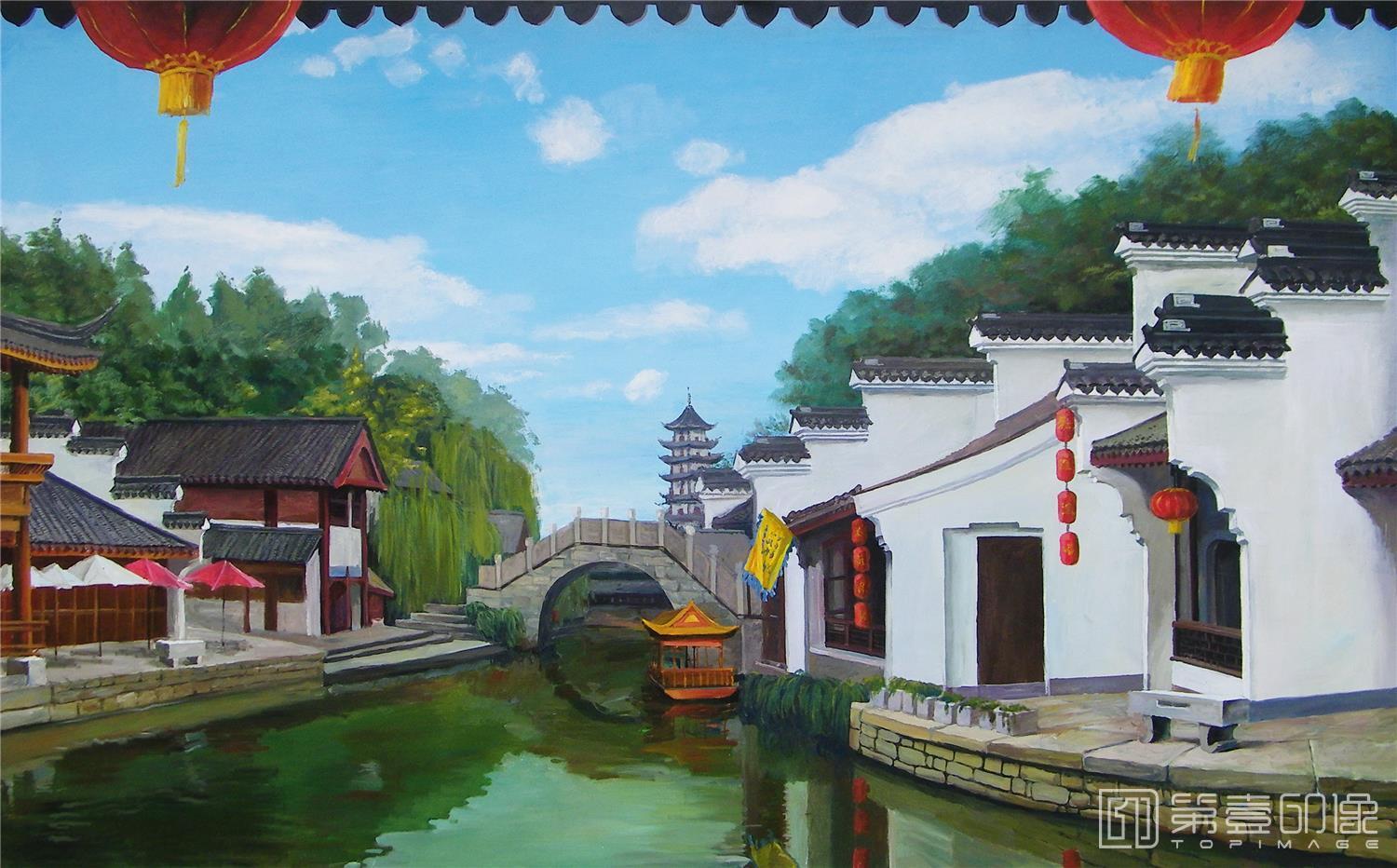 油画-