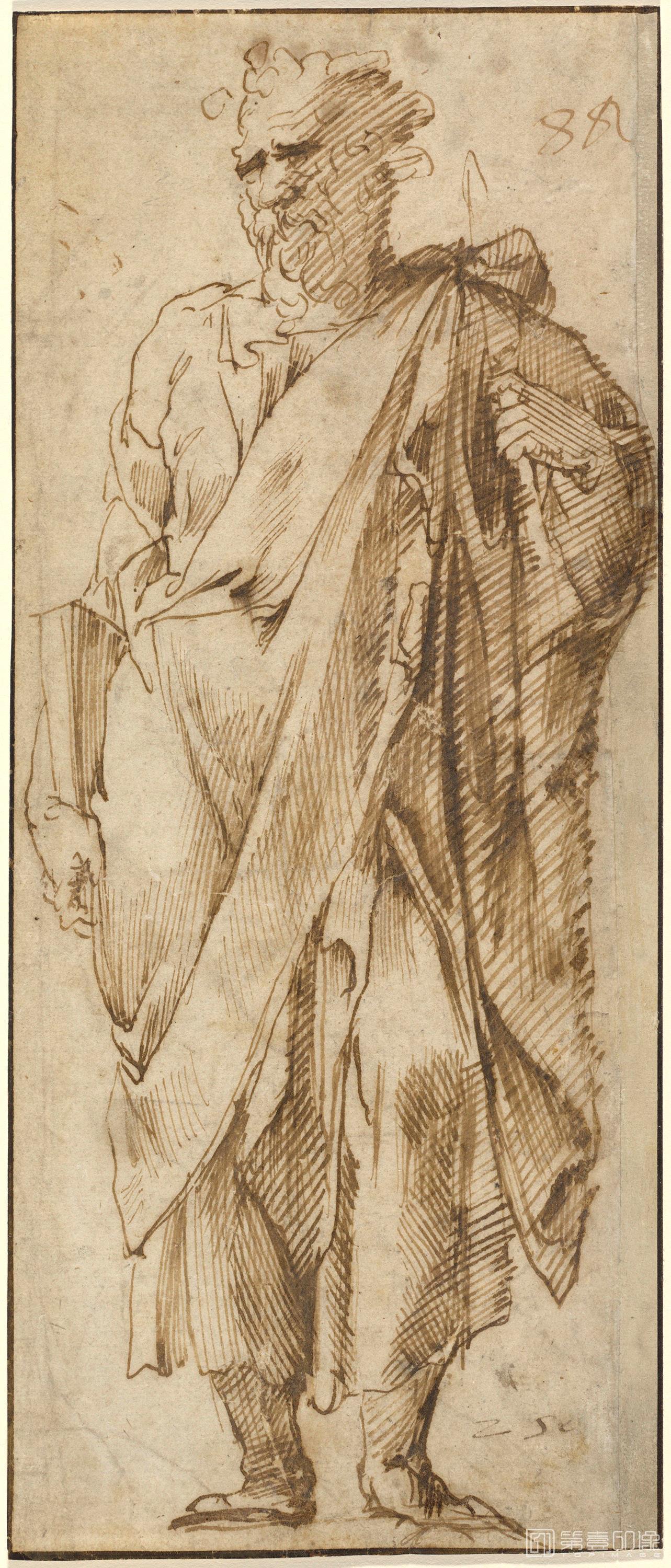 素描-美国华盛顿国立美术馆素描藏画-0068