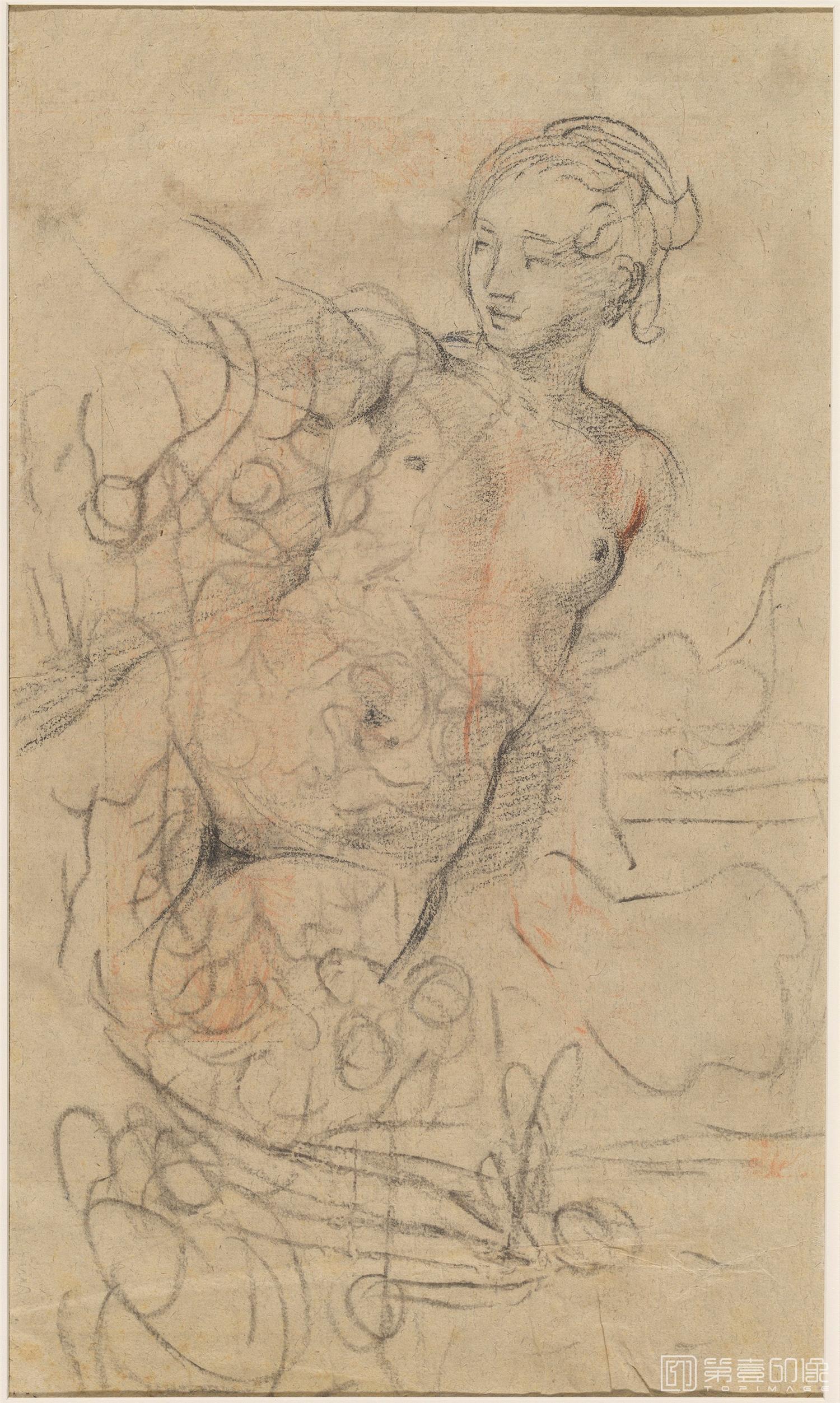 素描-美国华盛顿国立美术馆素描藏画-0544
