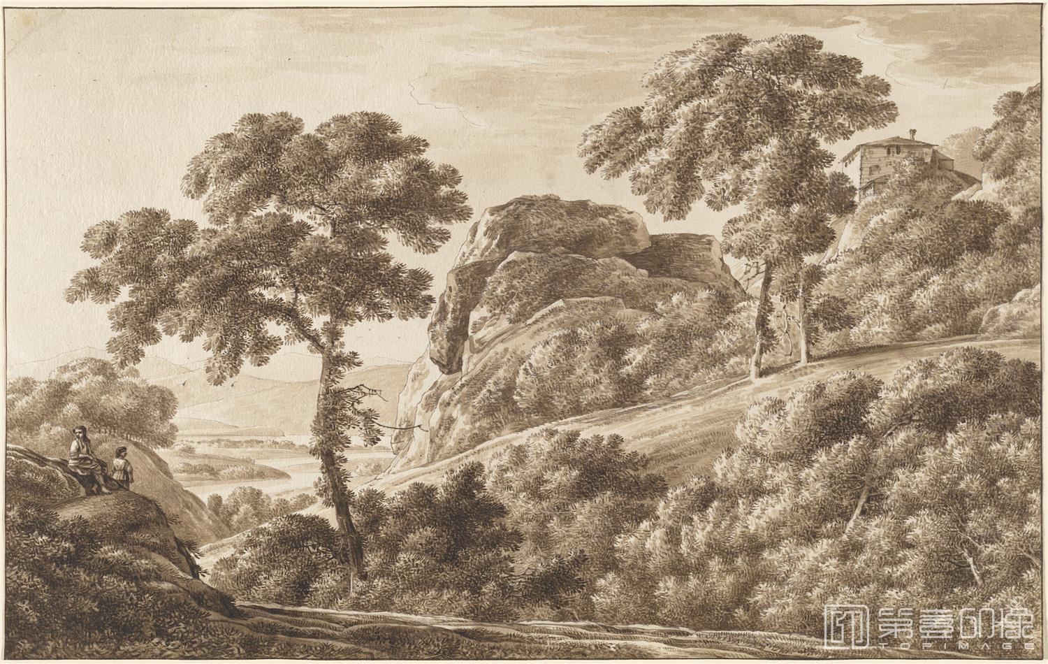 素描-美国华盛顿国立美术馆素描藏画-0569