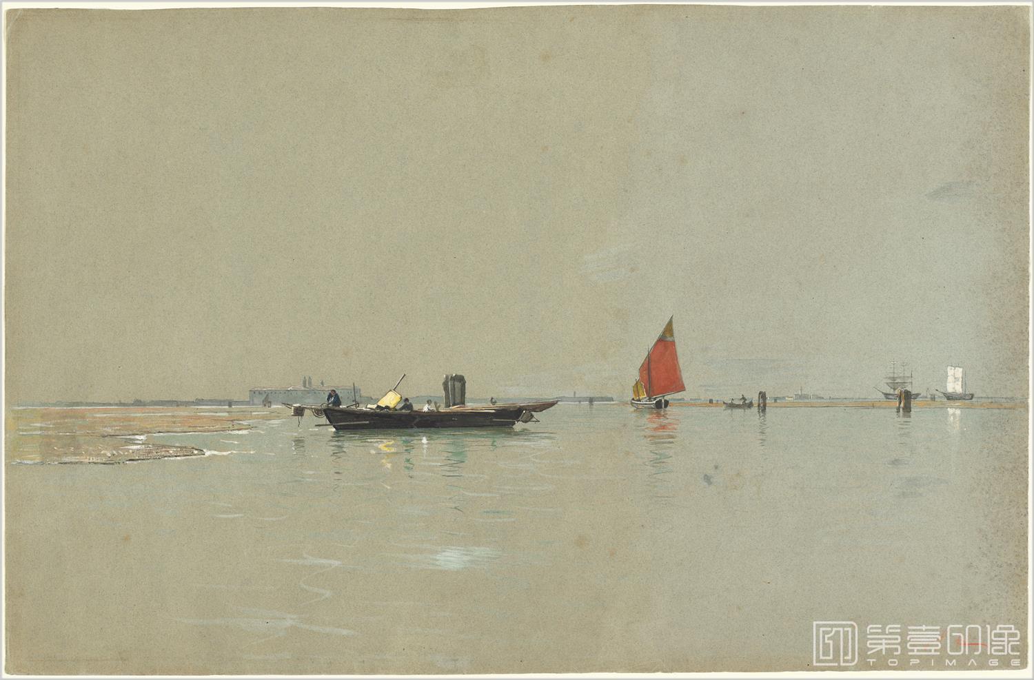 油画-美国华盛顿国立美术馆素描藏画-0675