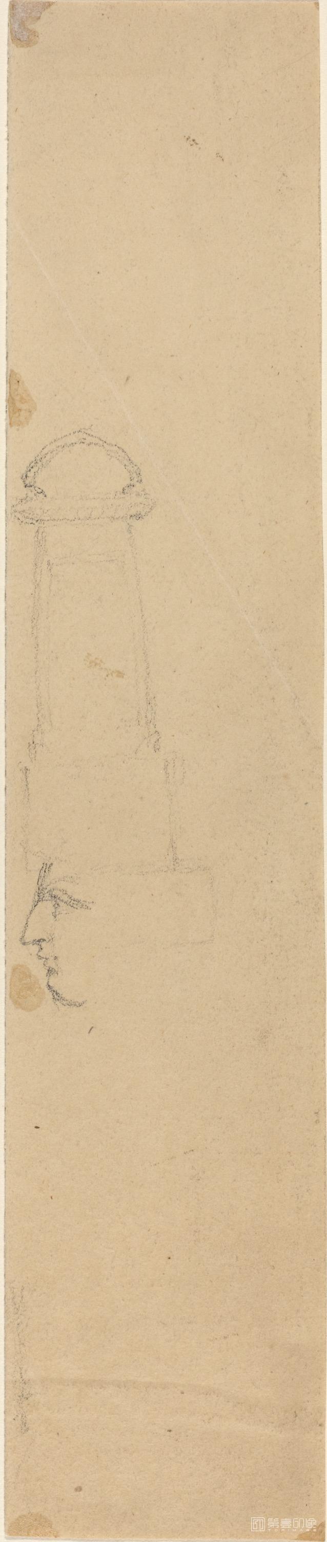 速写-美国华盛顿国立美术馆素描藏画-1227