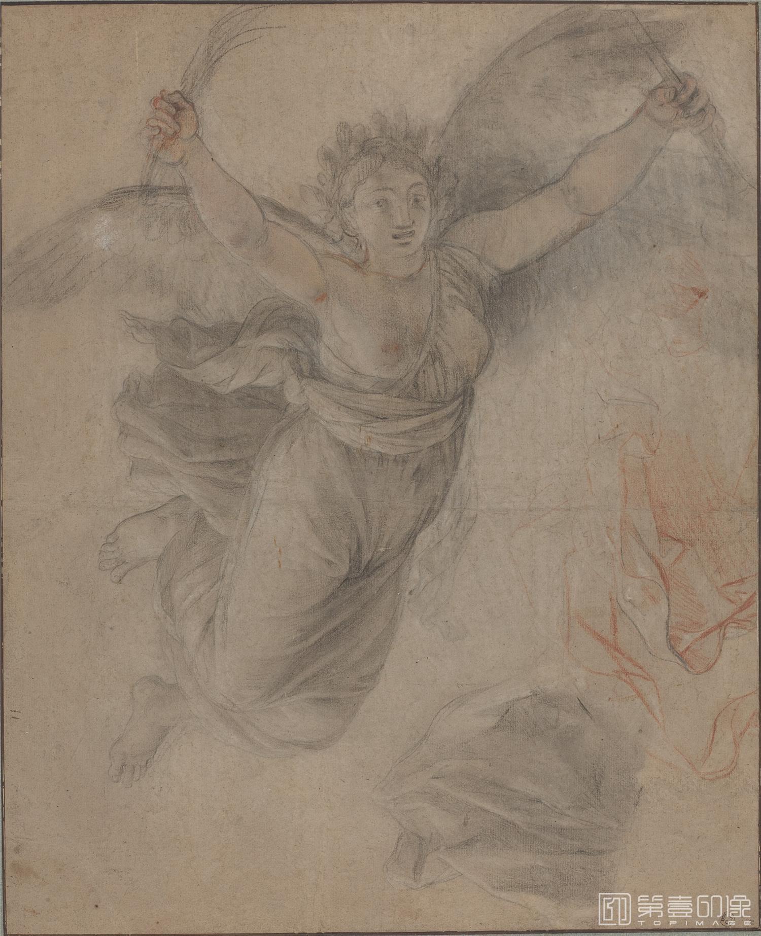 素描-美国华盛顿国立美术馆素描藏画-1401