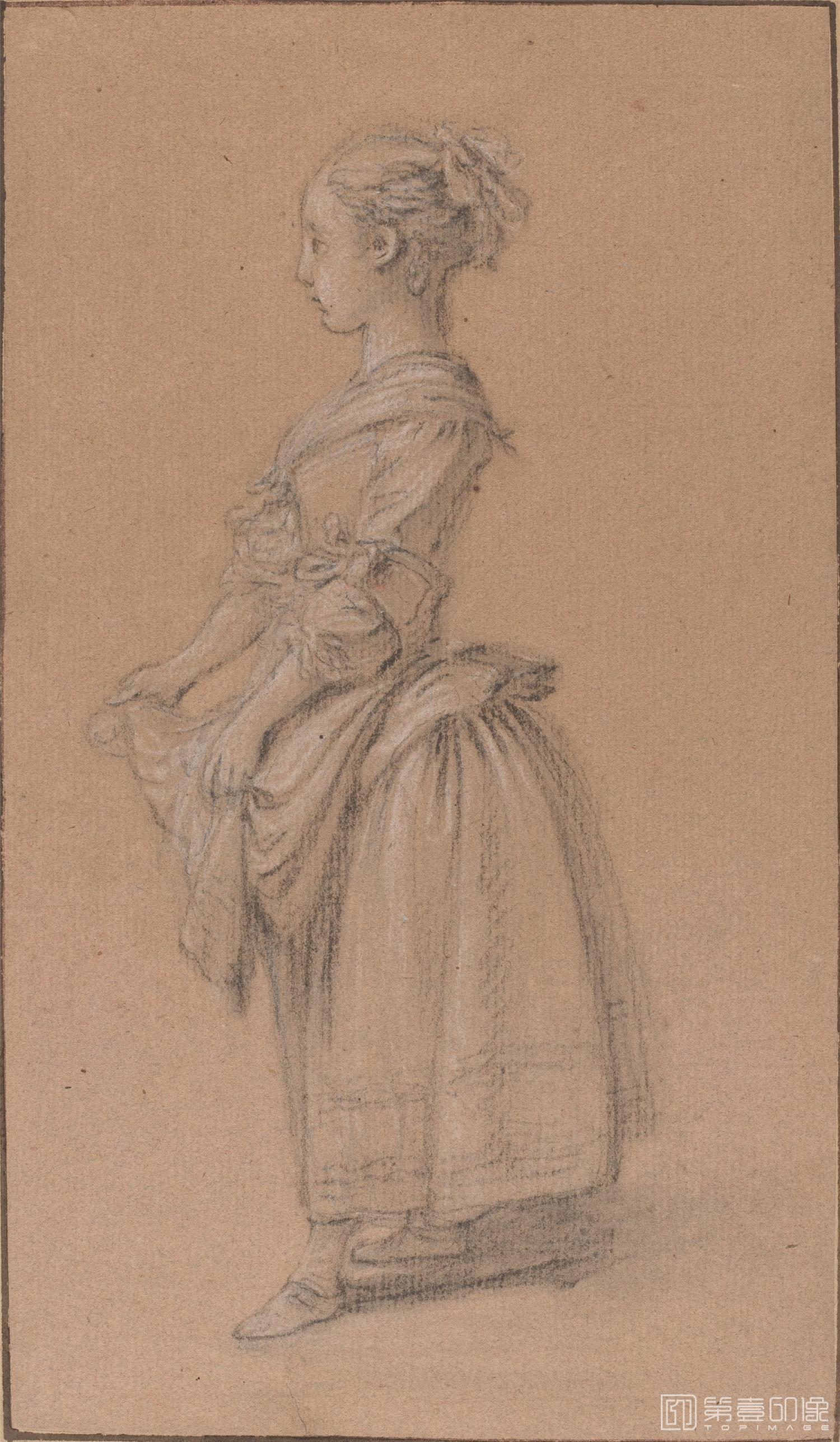 素描-美国华盛顿国立美术馆素描藏画-1482
