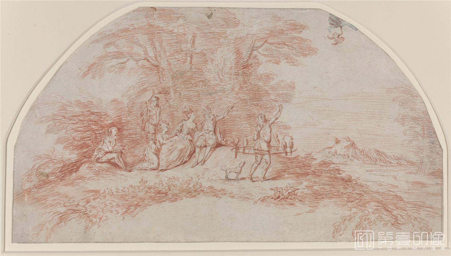 素描-美国华盛顿国立美术馆素描藏画-1657