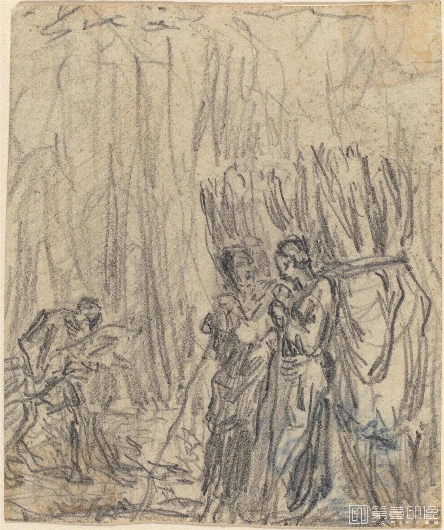 素描-美国华盛顿国立美术馆素描藏画-1789