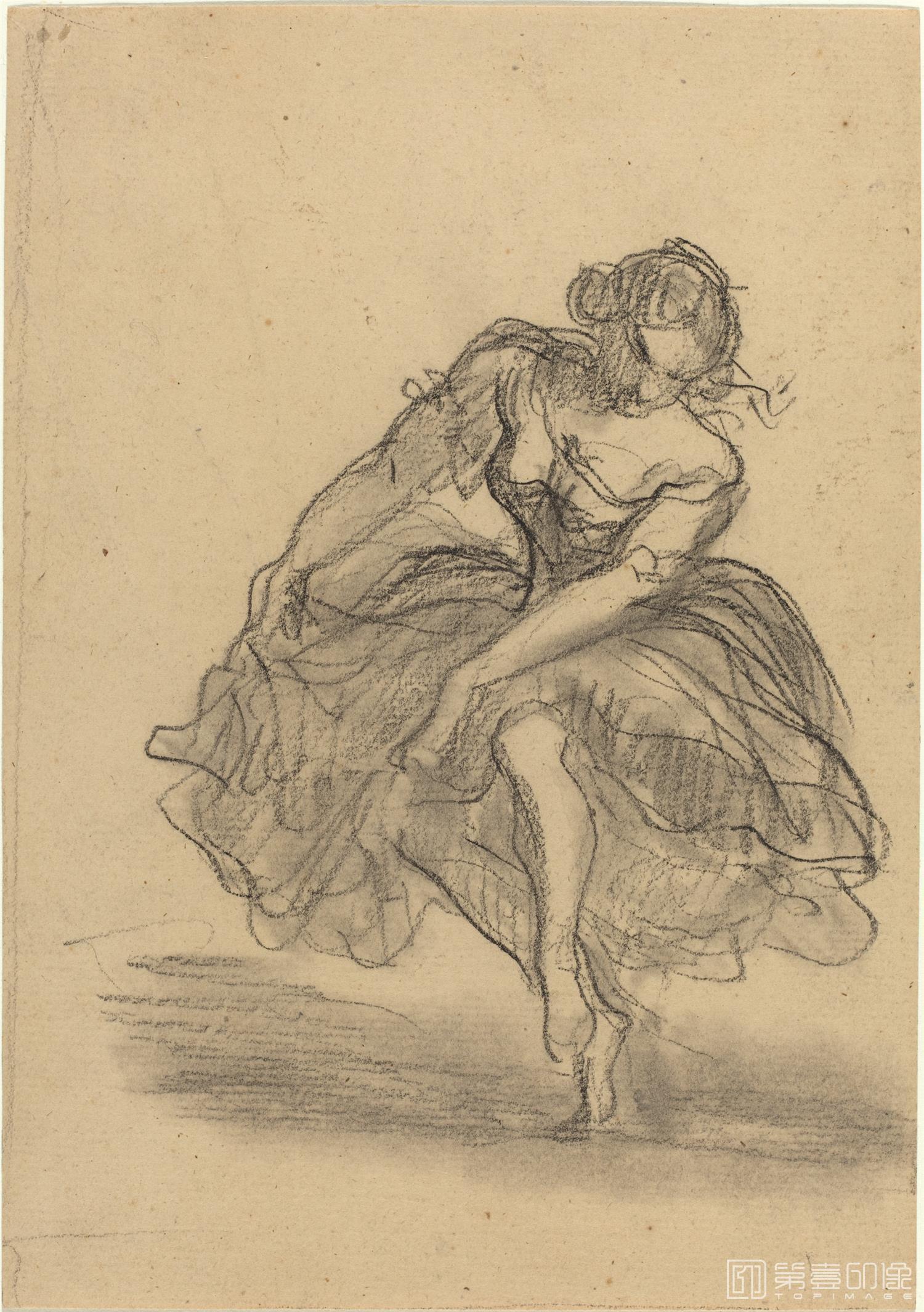 素描-美国华盛顿国立美术馆素描藏画-1829