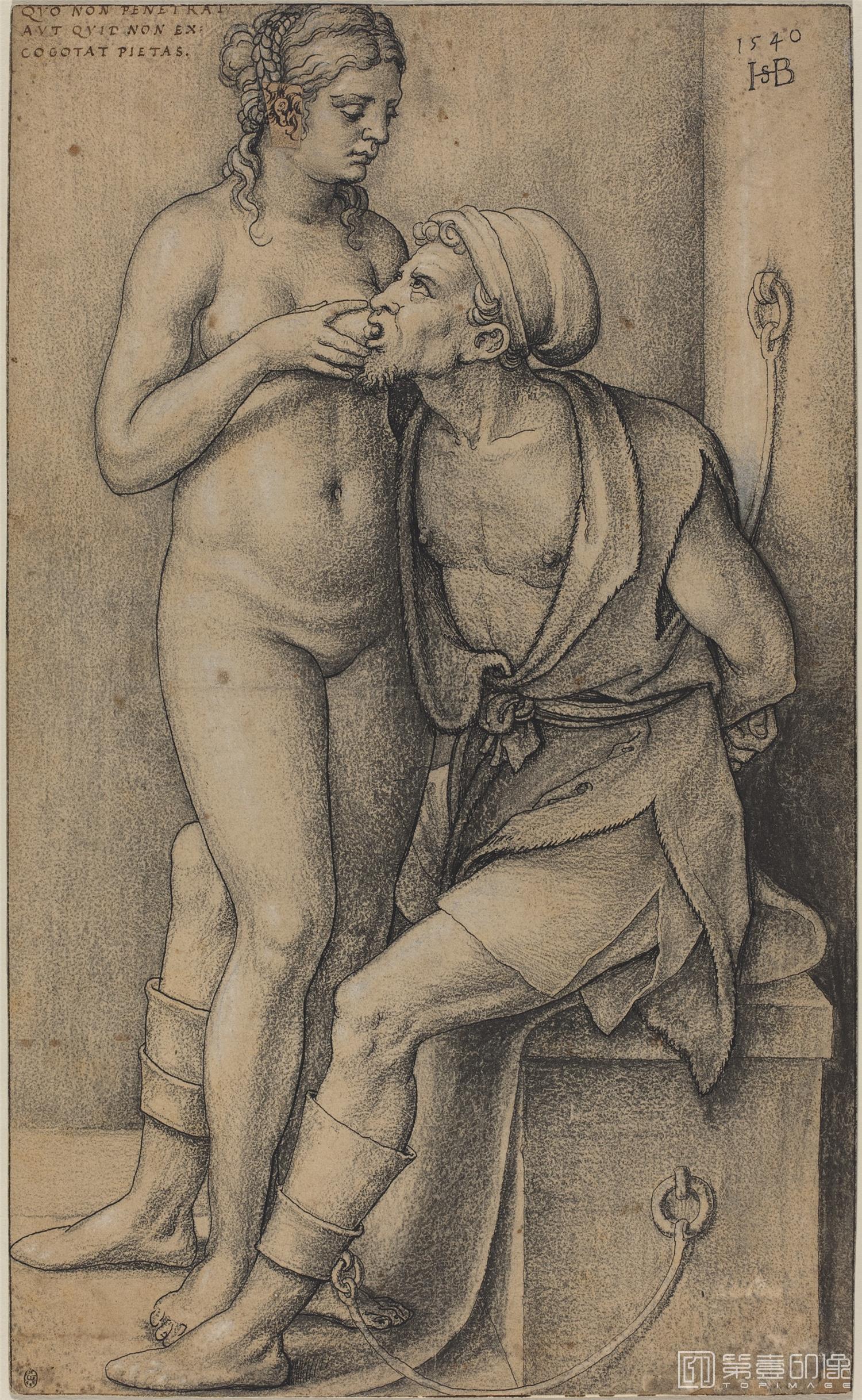 素描-美国华盛顿国立美术馆素描藏画-2154