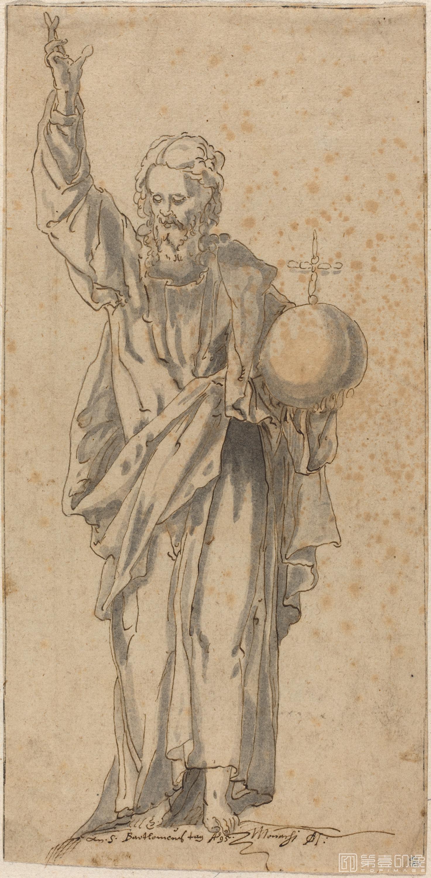 素描-美国华盛顿国立美术馆素描藏画-2176