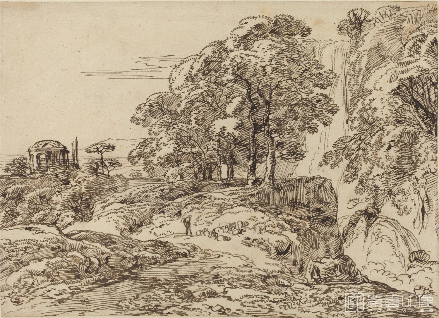素描-美国华盛顿国立美术馆素描藏画-2189