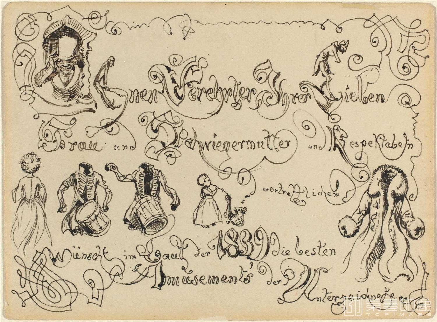 素描-美国华盛顿国立美术馆素描藏画-2298
