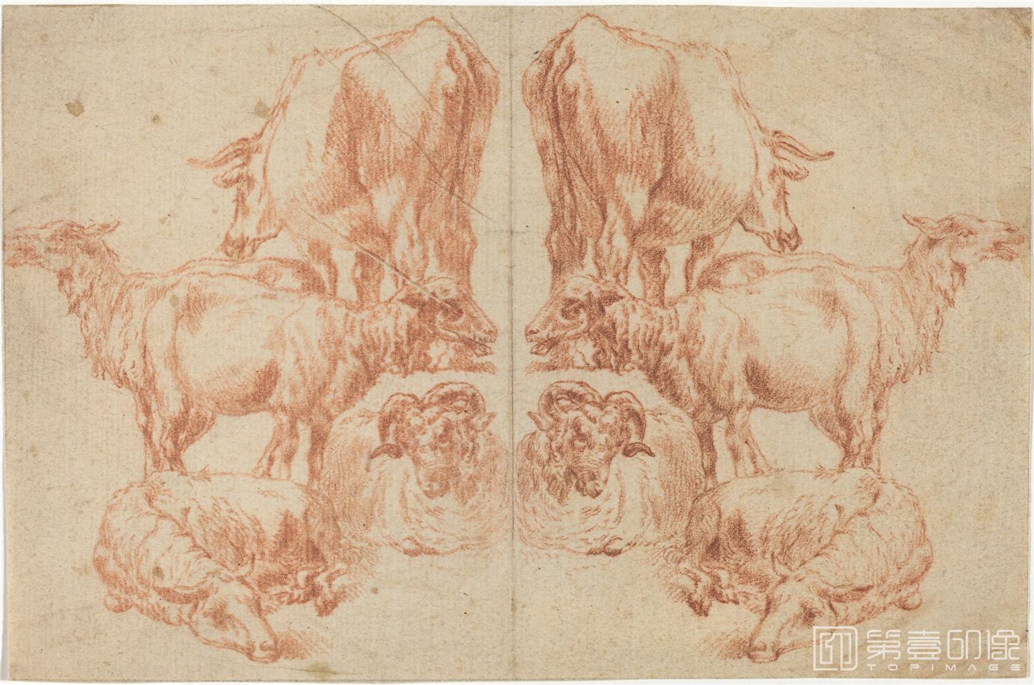 素描-美国华盛顿国立美术馆素描藏画-2415