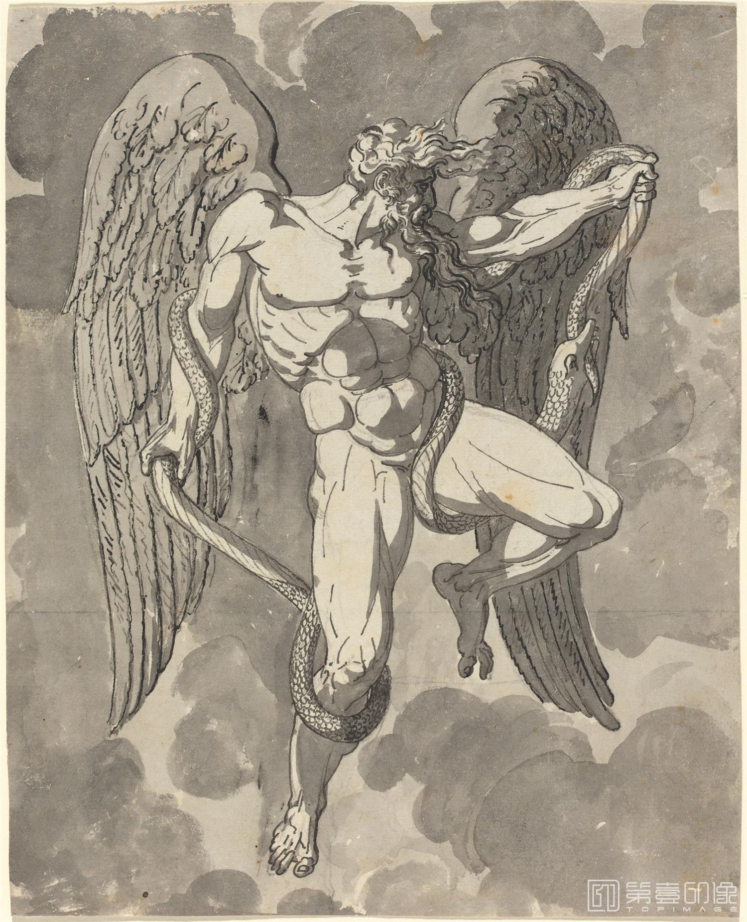 素描-美国华盛顿国立美术馆素描藏画-2732
