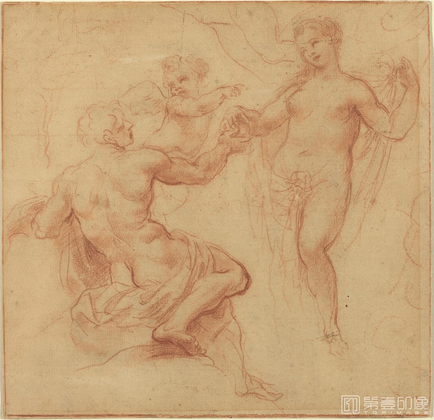 素描-美国华盛顿国立美术馆素描藏画-2889