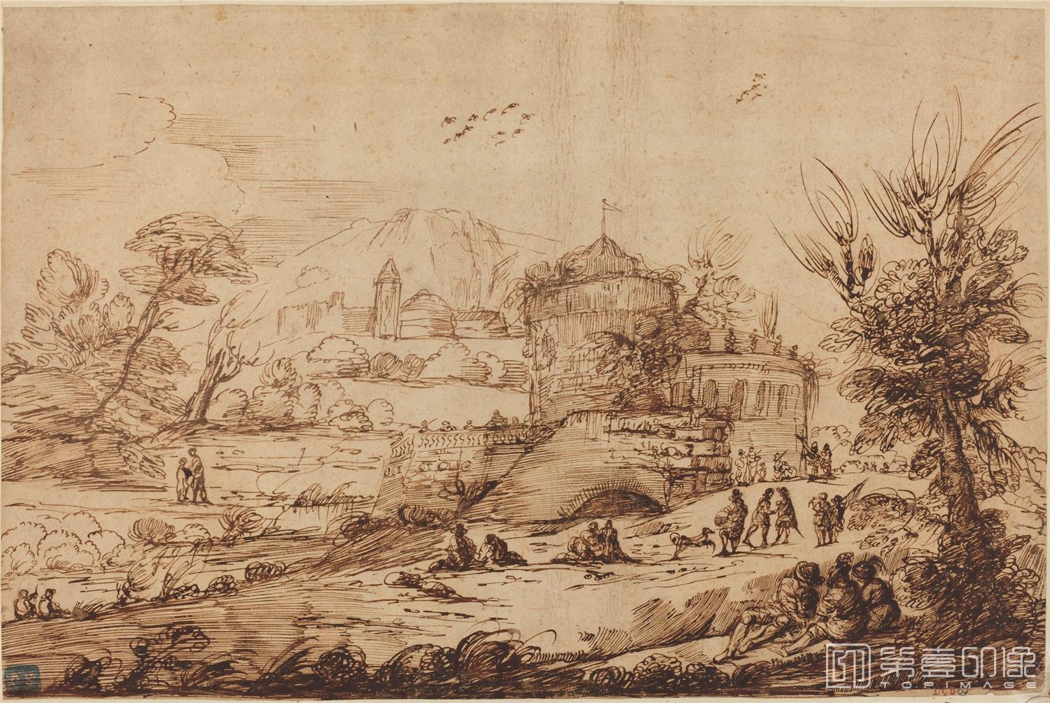 素描-美国华盛顿国立美术馆素描藏画-2952