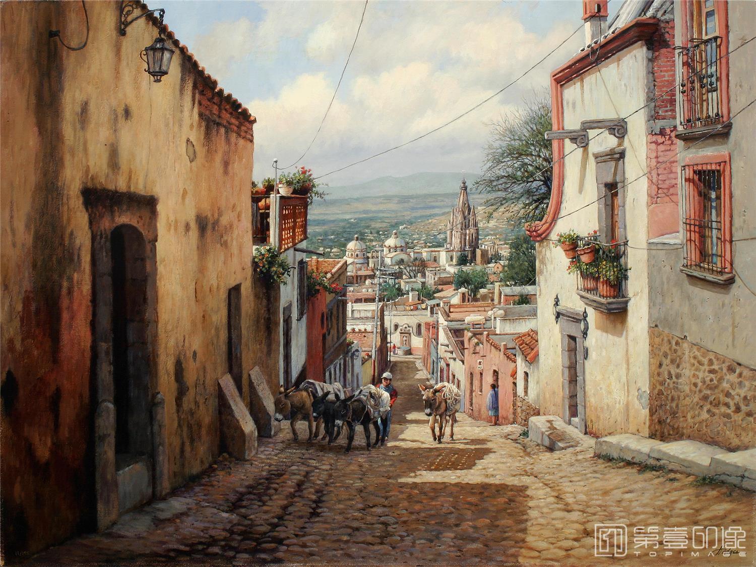 油画-近现代油画风景装饰画图集-204