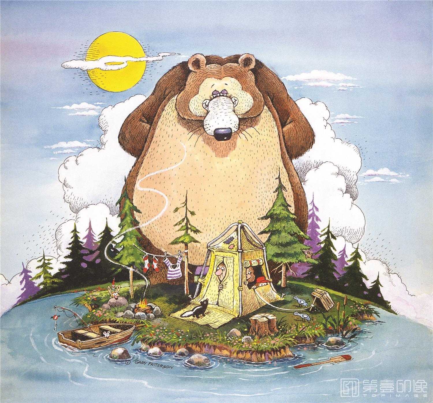 水彩画-疯狂的渔夫图集-18