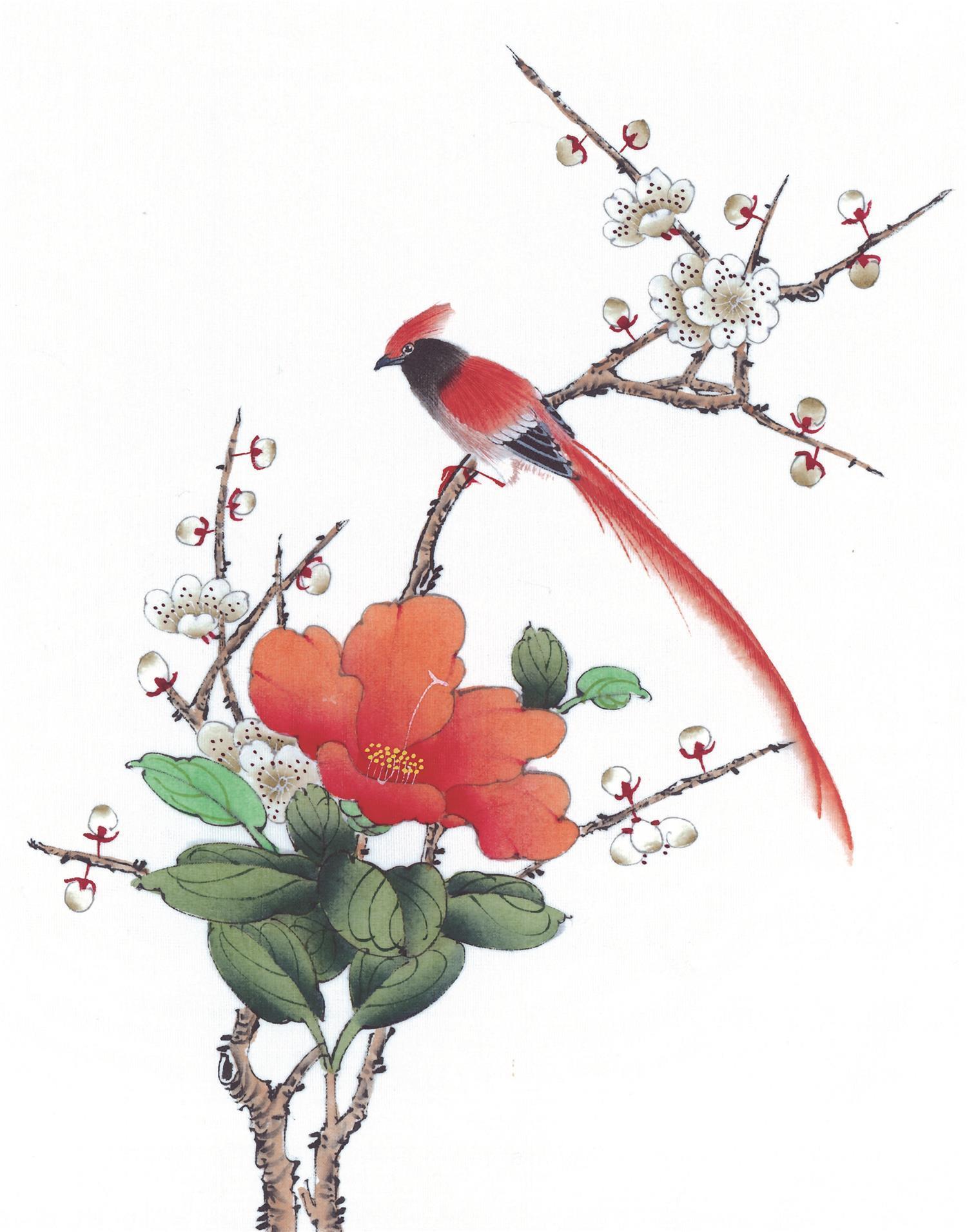 水彩画-工笔国画-125