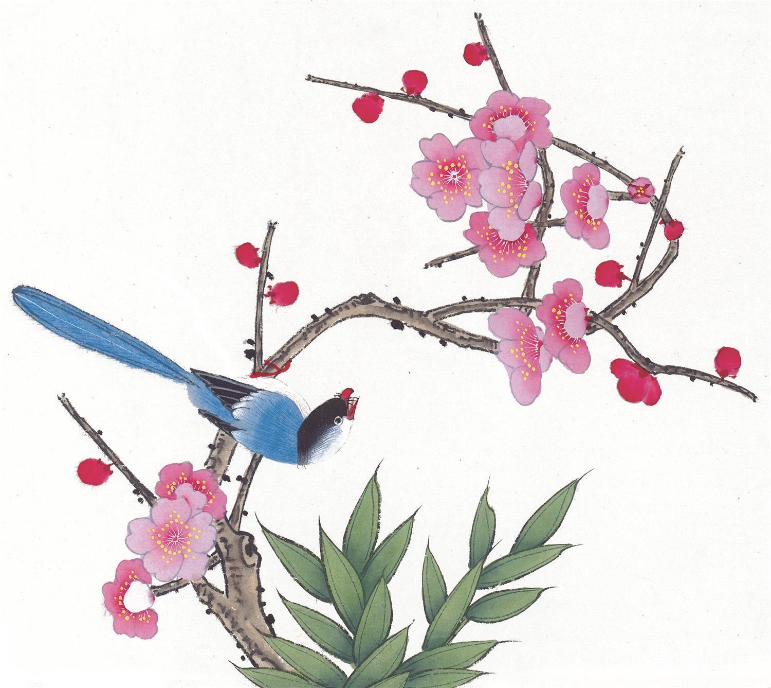 水彩画-工笔国画-127