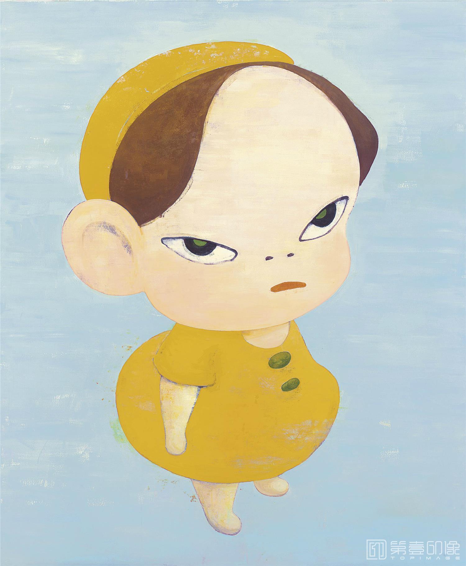 奈良美智Nara Yoshitomo作品集-30-手绘作品-第壹印像