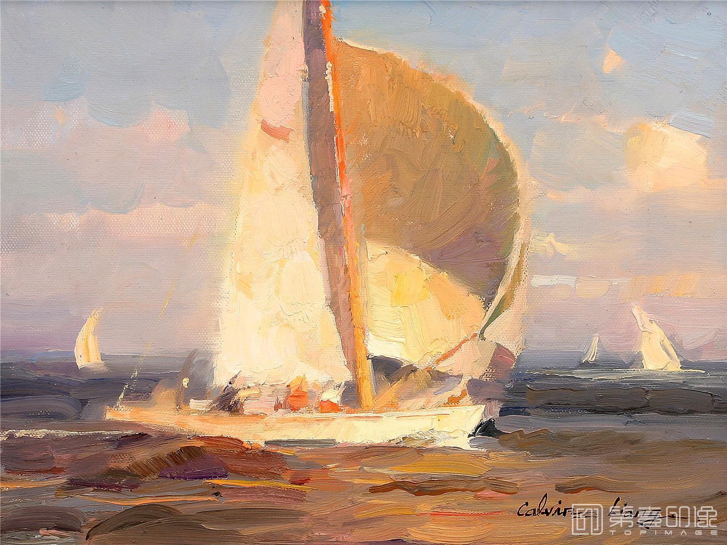油画-实用风景油画高清图集-268