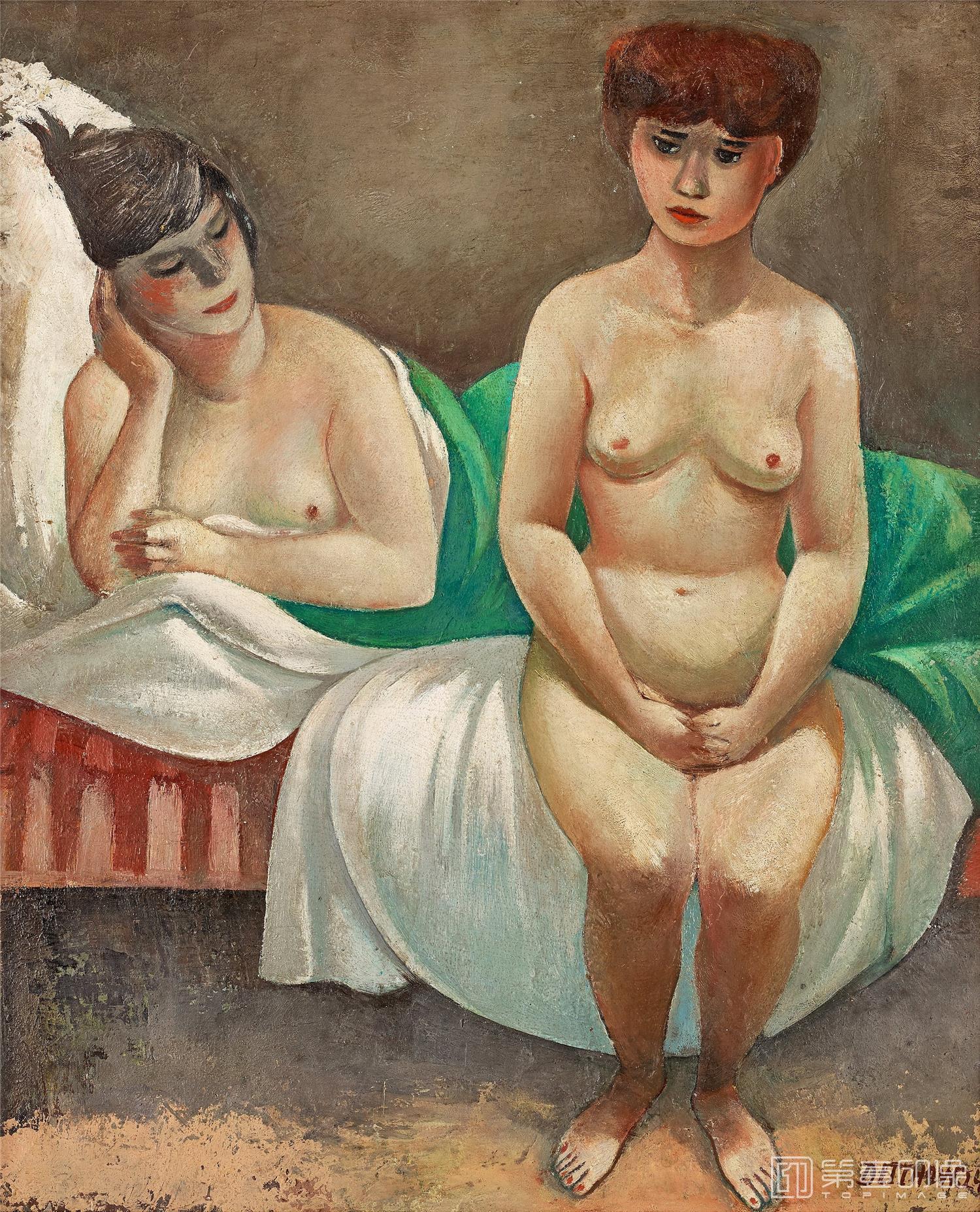 水彩画-欧美现代绘画作品高清图集-0238