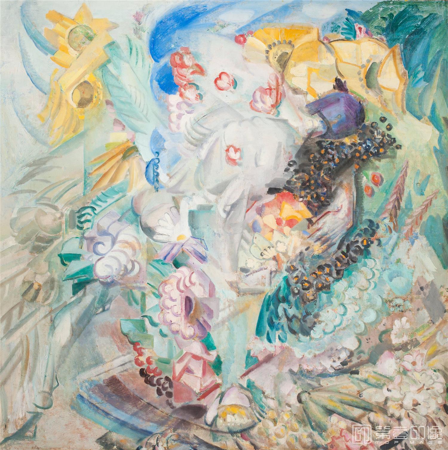 水彩画-欧美现代绘画作品高清图集-0328