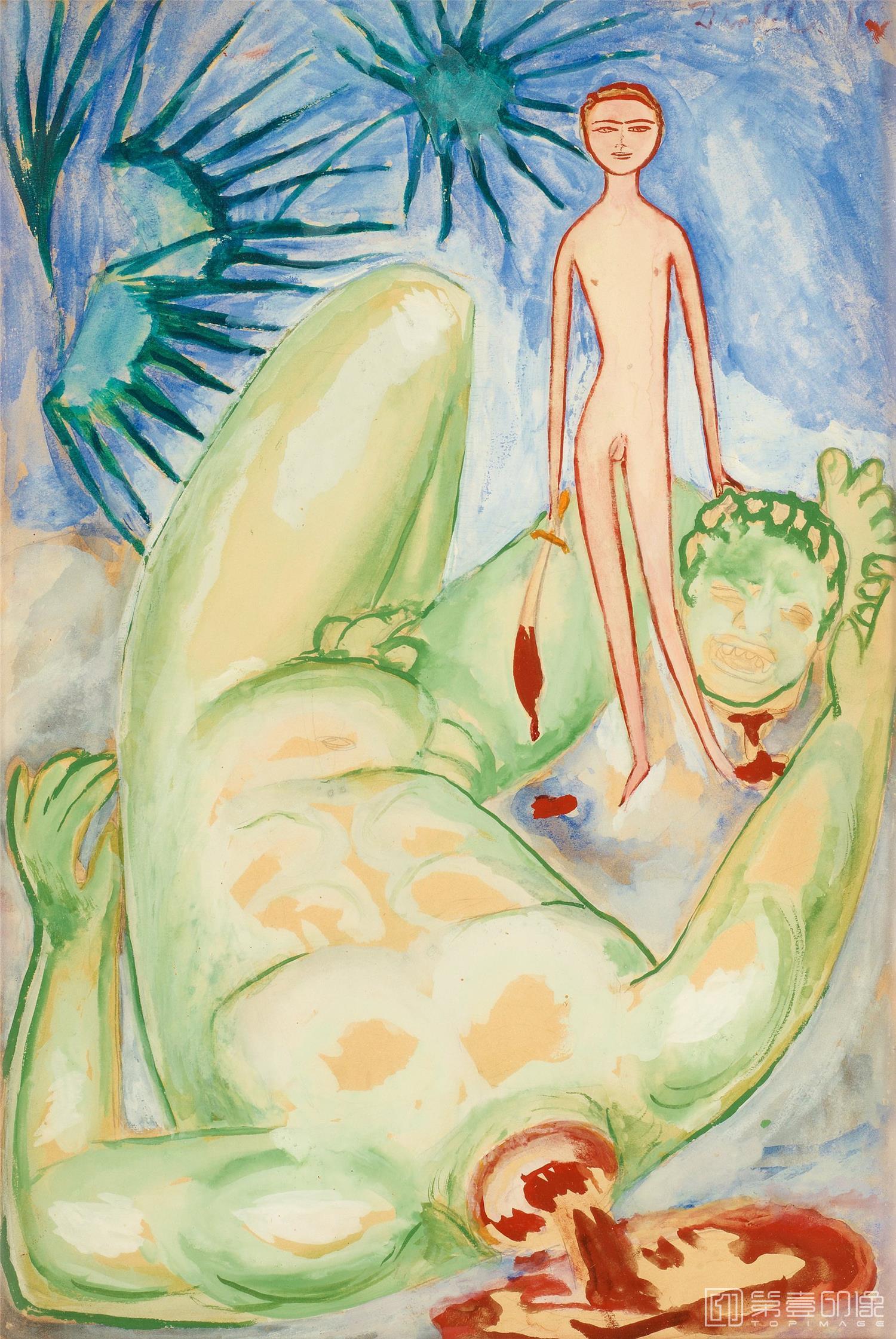 水彩画-欧美现代绘画作品高清图集-0808