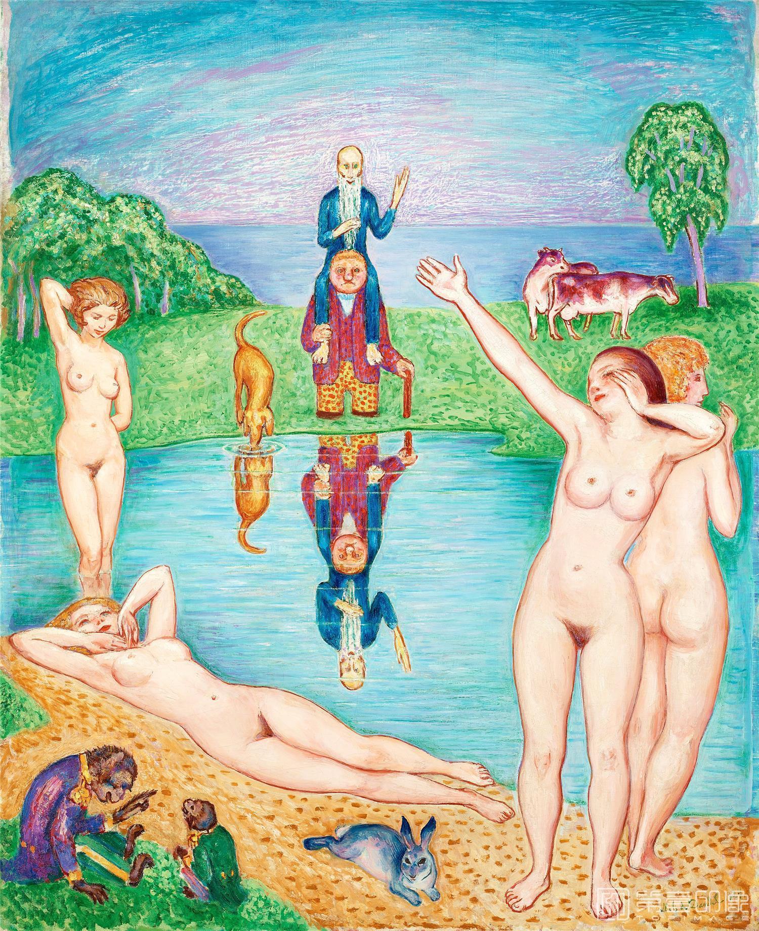 水彩画-欧美现代绘画作品高清图集-0810