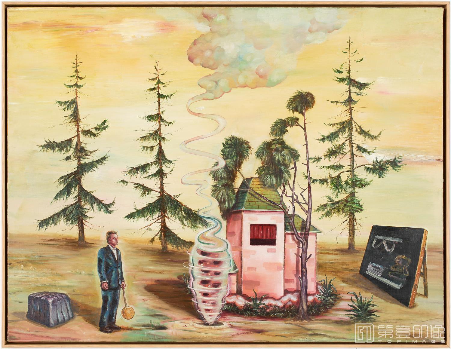 水彩画-欧美现代绘画作品高清图集-0877