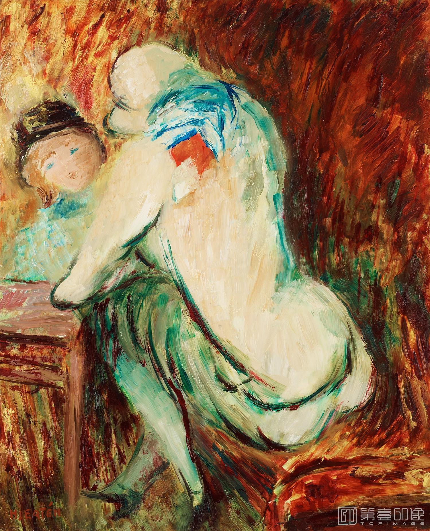 水粉画-欧美现代绘画作品高清图集-1057