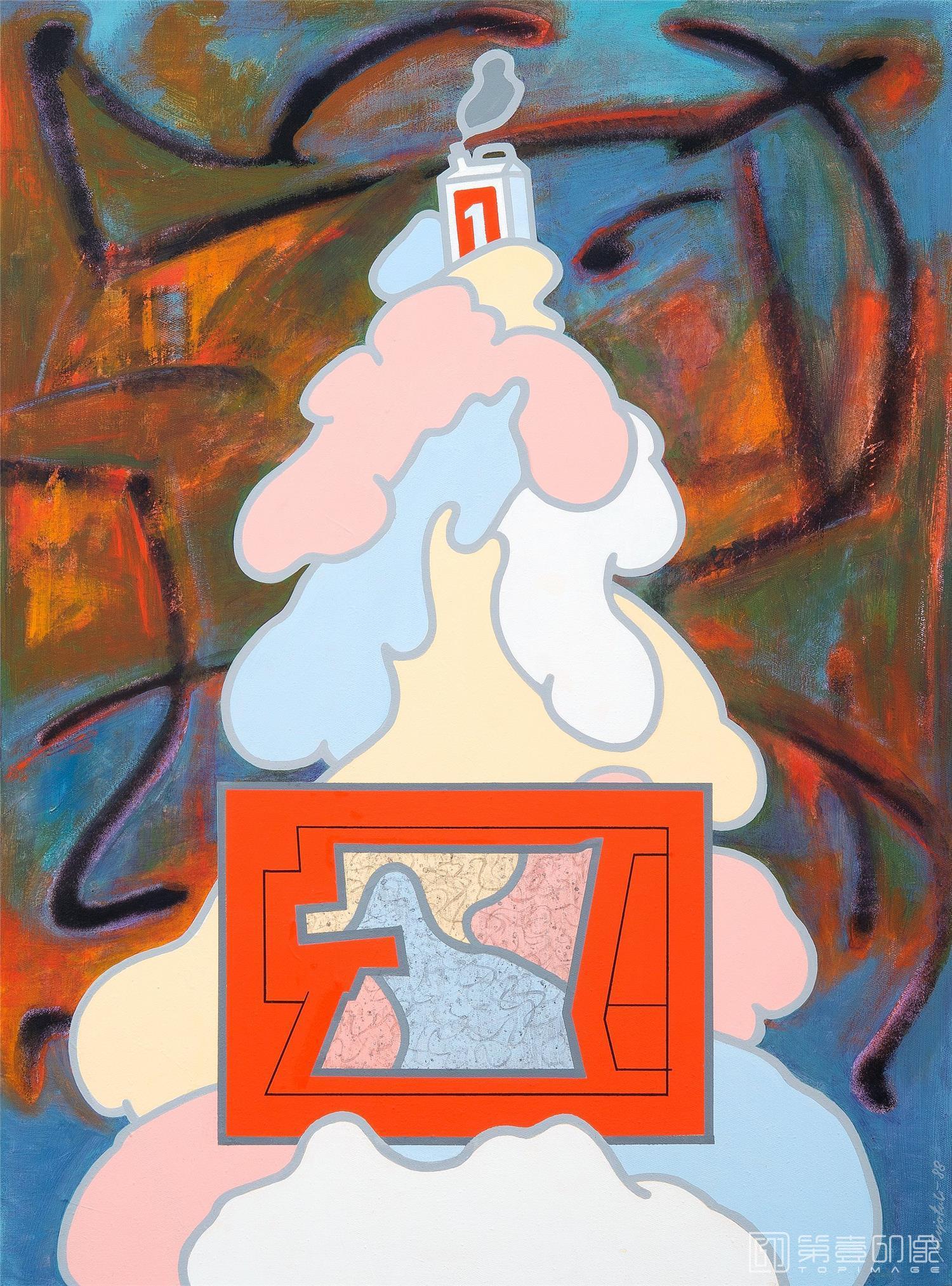 水粉画-欧美现代绘画作品高清图集-1129