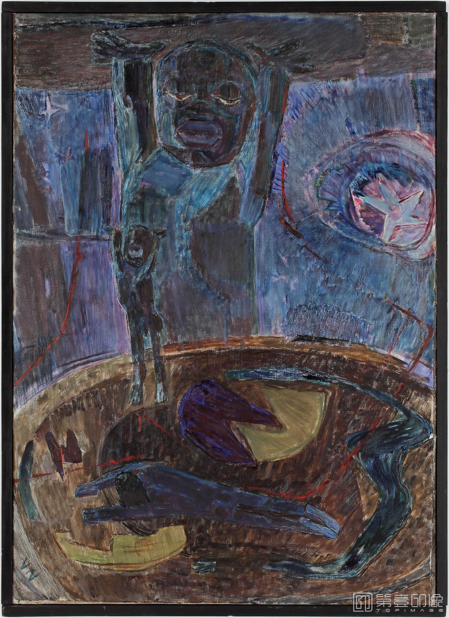 水粉画-欧美现代绘画作品高清图集-1137