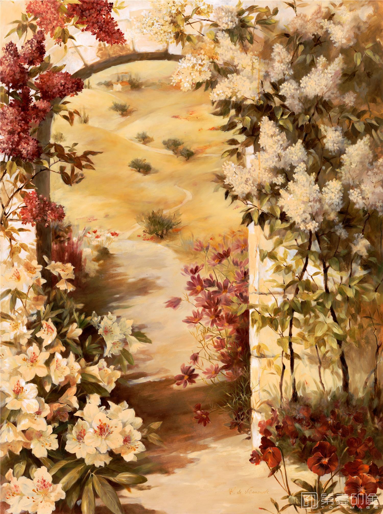 水彩画-欧美美舍田园高清图集-140