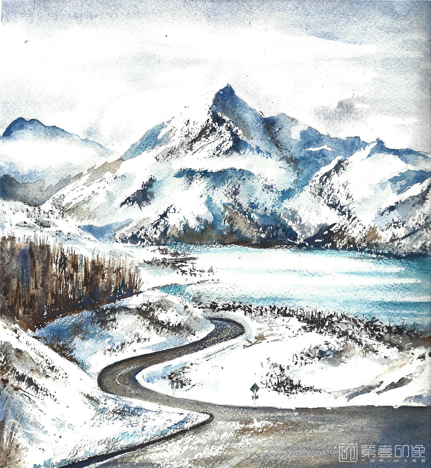 水彩画-精品装饰画高清图集-120