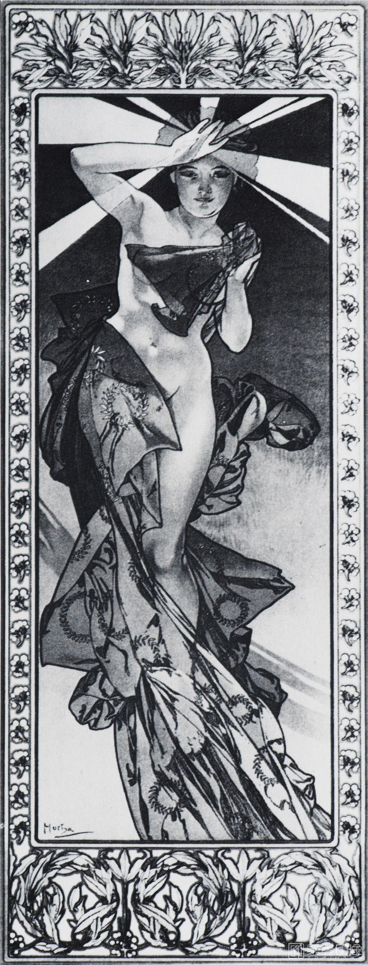 插画-阿尔丰斯·穆夏 Alphonse Maria Mucha作品集-004