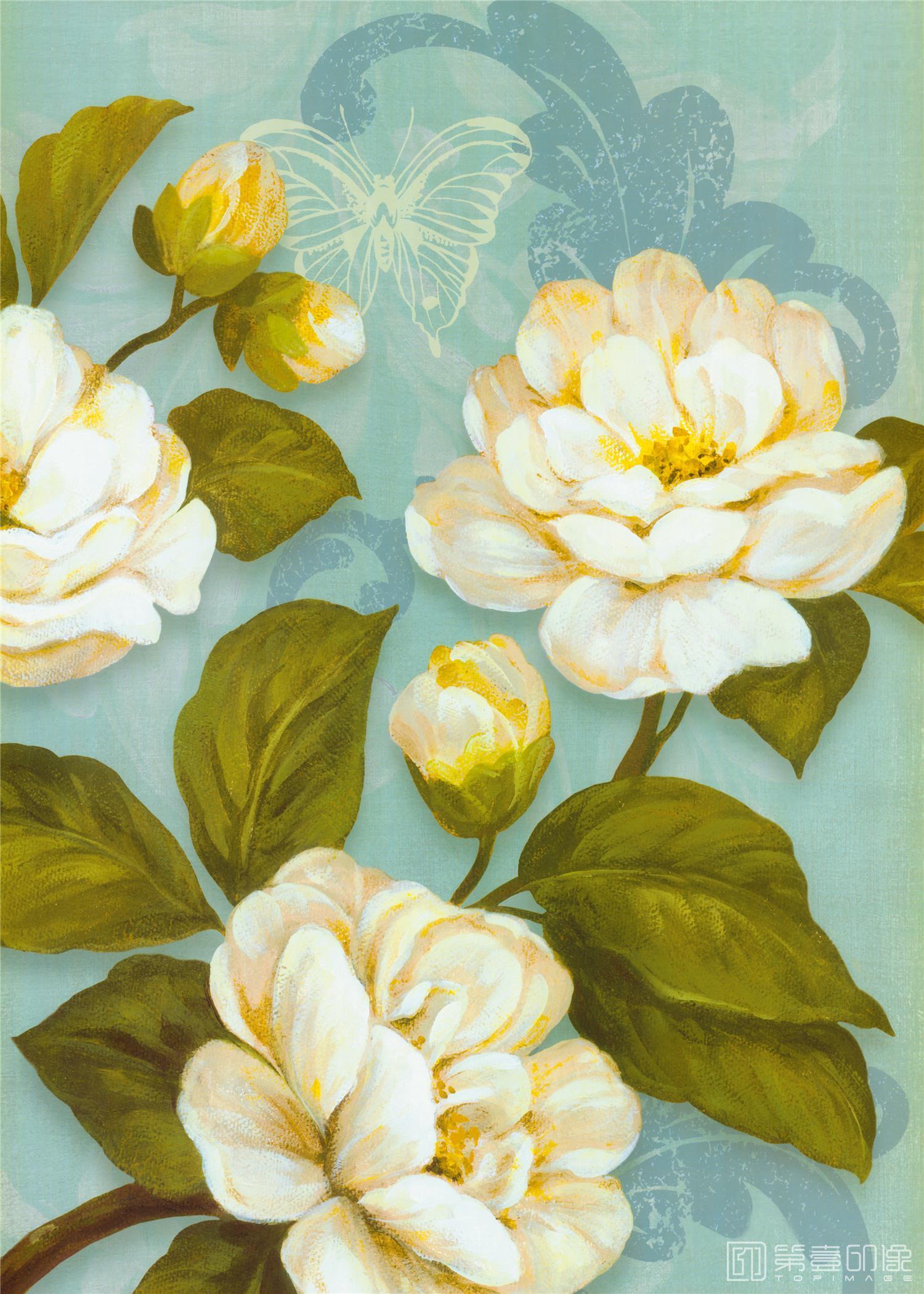 水彩画-花鸟图画合集-014