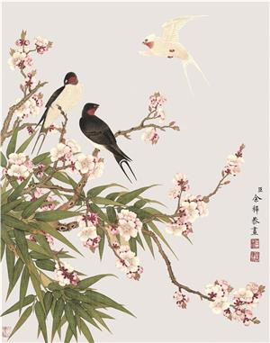 花鸟-未知-国画作品-第壹印像