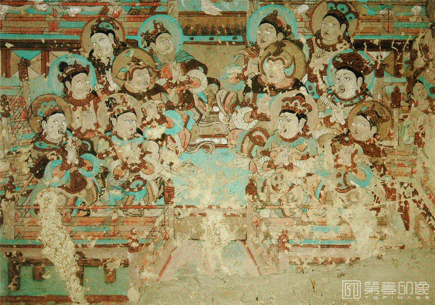 壁画-敦煌莫高窟112窟-139