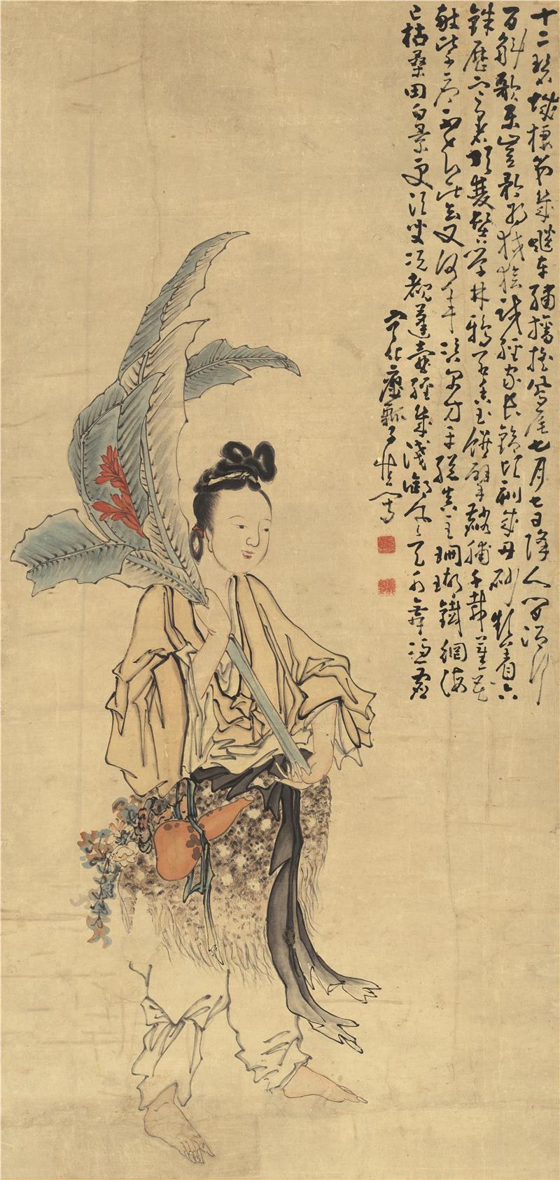 黄慎作品-黄慎图片检索-第壹印像